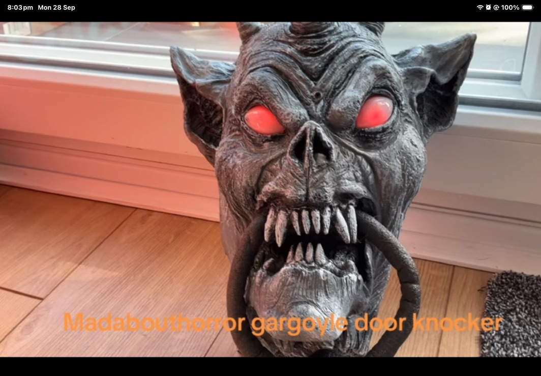 The Gargoyle Door Knocker