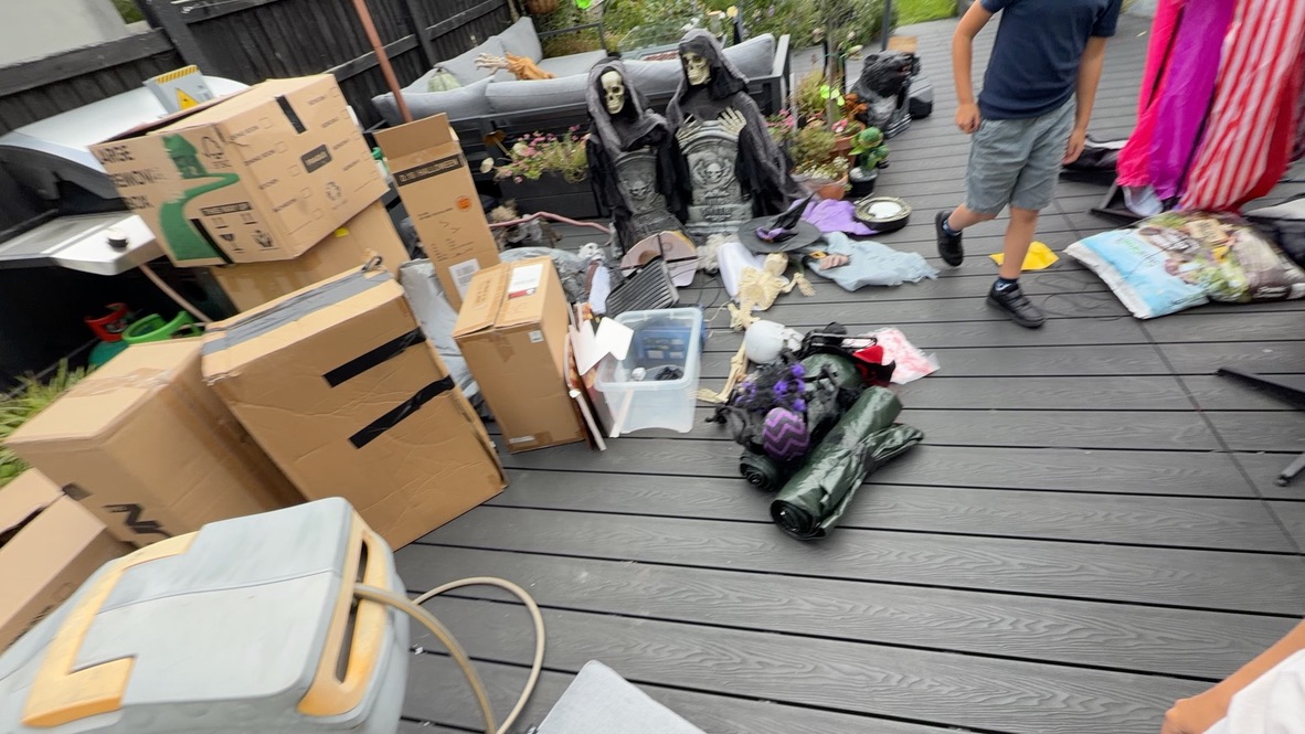 Props out of storage!