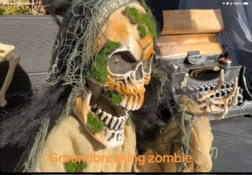 The Groundbreaking Zombie
