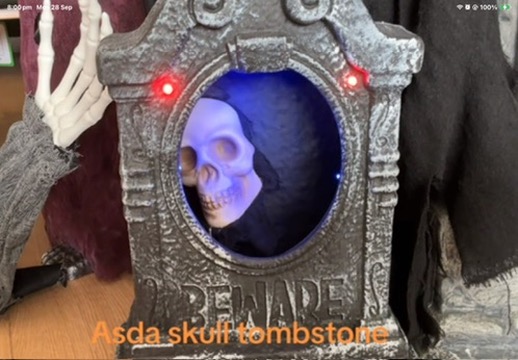 The Skull Tombstone